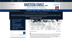 Desktop Screenshot of giustiziacivile.com